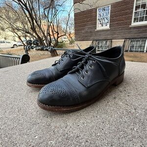 Red Wing Heritage Hazel Wingtip Oxford Black Shoes